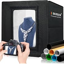 Amazon | DUCLUS 撮影ボックス 40cm 撮影ブース ジュエリー フィギュア